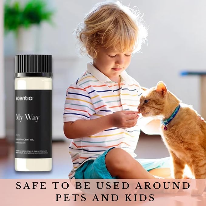 My Way Hotel Diffuser Oil Inspired by The 1 Hotel Miami Beach - 20 ml 0.67 fl oz - Fragrance Oil Blend Sandalwood, Cedar & Lemon Notes for Aromatherapy Diffusers and Humidifiers