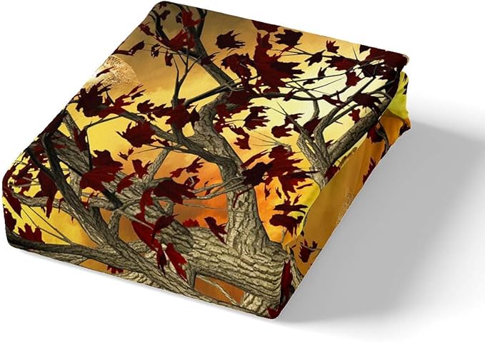 Feelyou Tree of Life Duvet Cover Set Natural Scenery Bedding Set Kids Boys Girls Adults Botanical Branches Comforter Cover Autumn Leaves Quilt Cover Bedroom Collection 2Pcs Twin Size