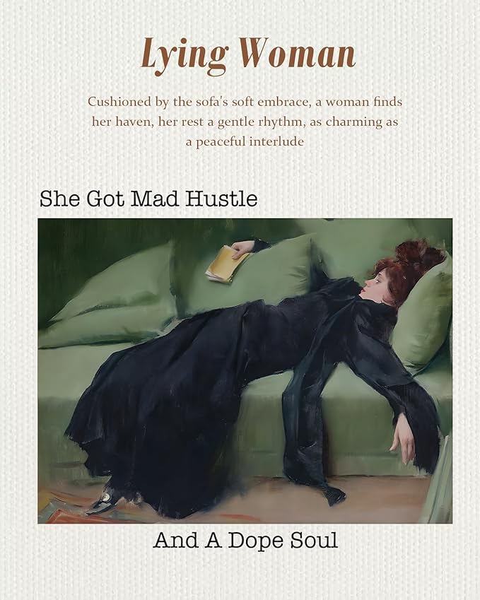 Aesthetic Heavy Canvas Tote Bag with Pocket for Women, Cloth Gusseted Totes Bag with Pattern for Shopping