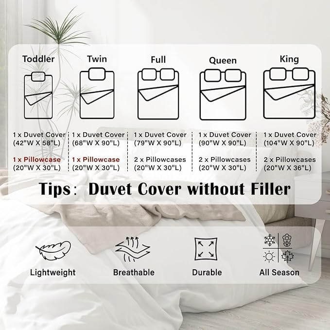 Highland Cattle Bedding Sets Queen Size, Farmhouse Western Wild Animal and Milk Cow Fur Print Duvet Cover with 2 Pillowcases, Cheese Pie Delicious Food Soft Polyester Comforter Cover (No Comforter)