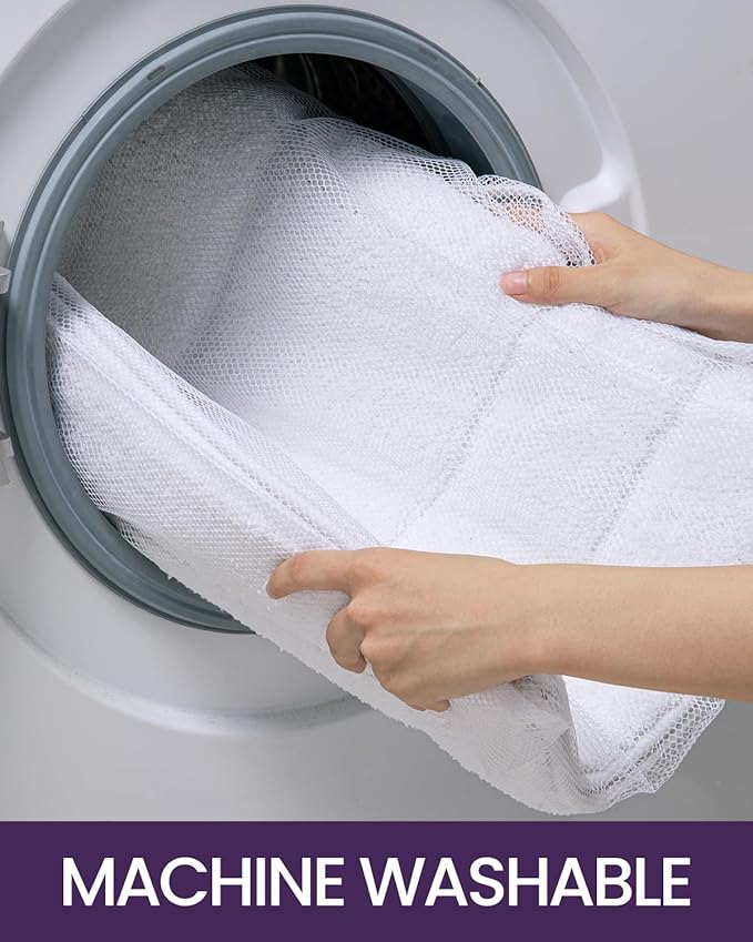 DEXI Bathroom Rug 32x20, Non Slip Washable Bath Mat for Shower Floor, Absorbent Soft Bathmat with Rubber Backing, Quick Dry Microfiber Carpet, White