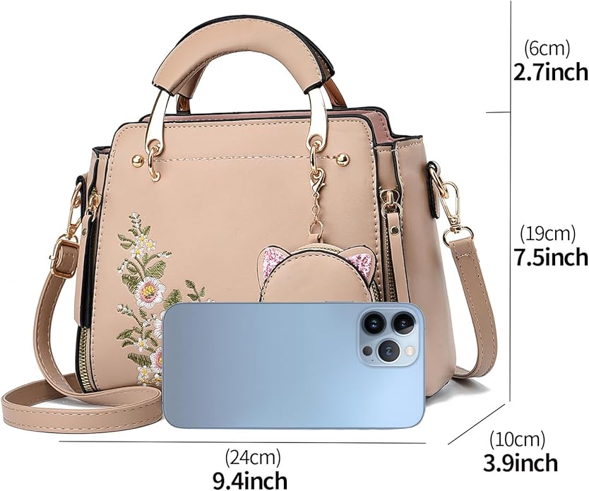 Xiaoyu Fashion Purses and Handbags for Women Ladies Crossbody Bags Top Handle Satchel Shoulder Bags Small Totes