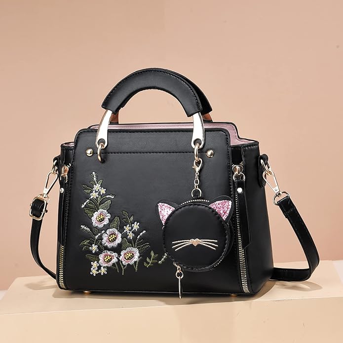 Xiaoyu Fashion Purses and Handbags for Women Ladies Crossbody Bags Top Handle Satchel Shoulder Bags Small Totes