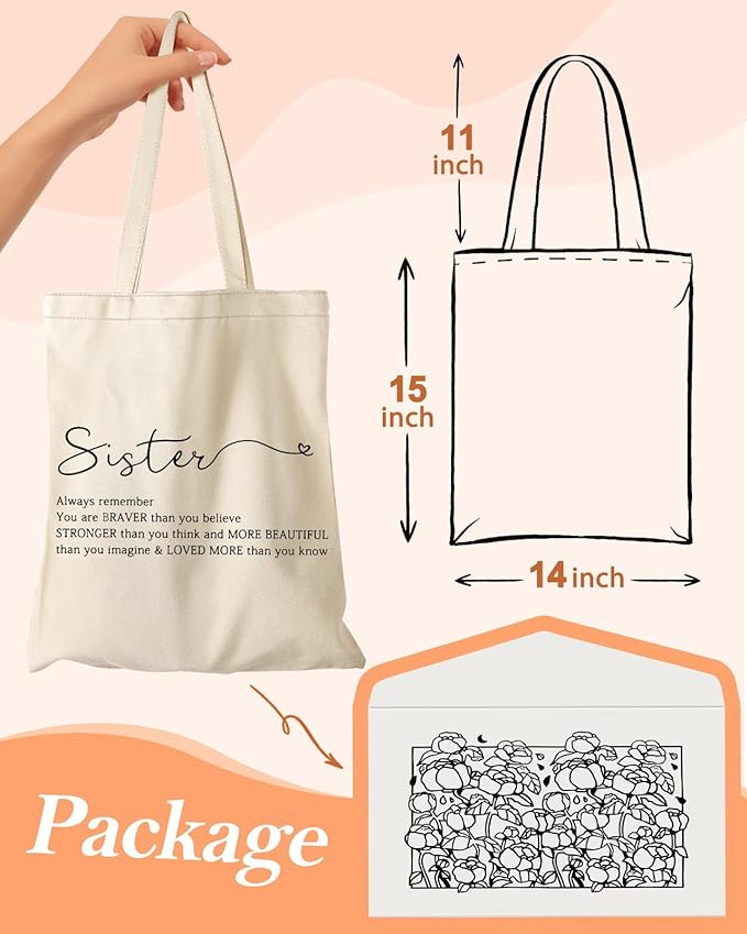 Canvas Tote Bag with Pocket - Aesthetic Cute Canvas Bag for Women Shoulder Totes for Shopping, Work, Gym