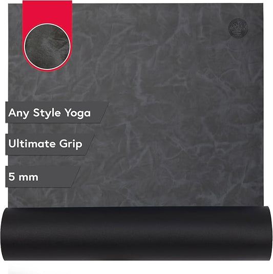 Manduka GRP Adapt Yoga Mat 71" - 5mm | Ultimate Grip | Sweat Ready for Any Style of Yoga | 71 x 24 inches