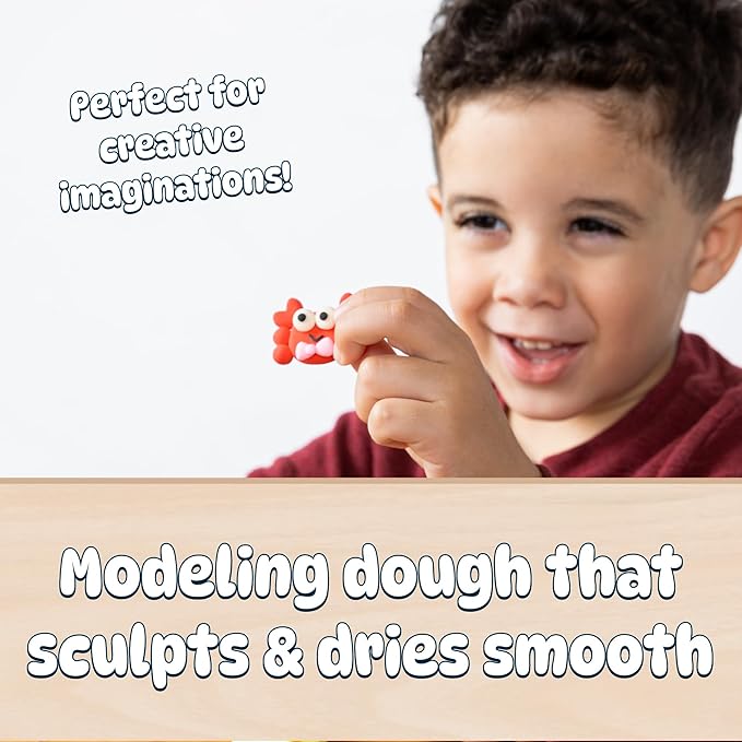 Chuckle & Roar - Whoa Dough Ultimate Pack - 20 Whoa Dough Containers - Safe and Non-Toxic - Glows in Dark - Ages 3 and Up