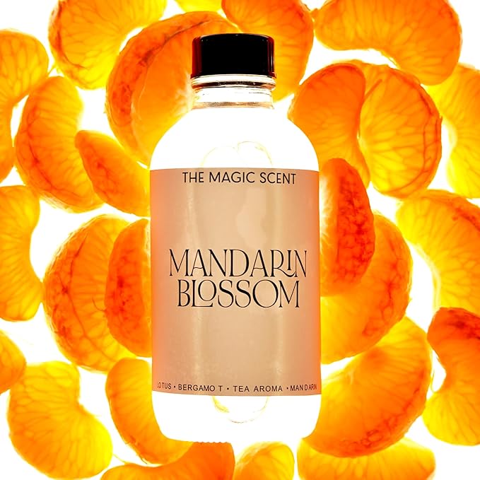 Mandarin Blossom Diffuser Oil - Hotel & Home Luxury Scents Inspired by St. Regis Hotel, Maldives - Diffuser Oil Scents for Home Designed for Use in All Diffusers - 8.5 fl oz, 250 mL