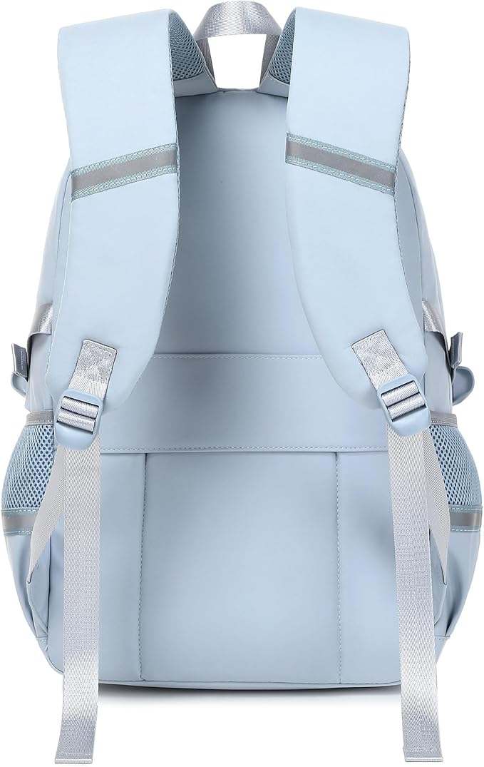 abshoo Big Student Laptop Backpack For College Women Middle High School Teen Girls Bookbag Travel Daypack (LightsteelBlue)