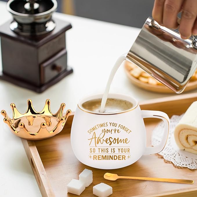 Gift for Mom Women Coworkers, Unique Thank You Coffee Mugs, Gifts for Birthday Graduation Easter, Friendship Appreciation Gifts for Boss