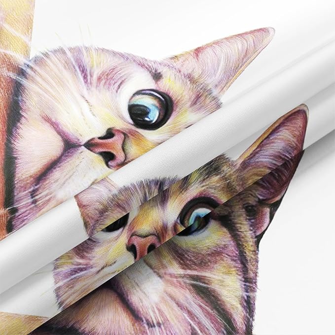 Bohemian Bathroom Curtain Colorful Boho Floral Print Beautiful Bright Polyester Fabric Cloth Shower Curtain for Bathroom Decoration, 72"x72"