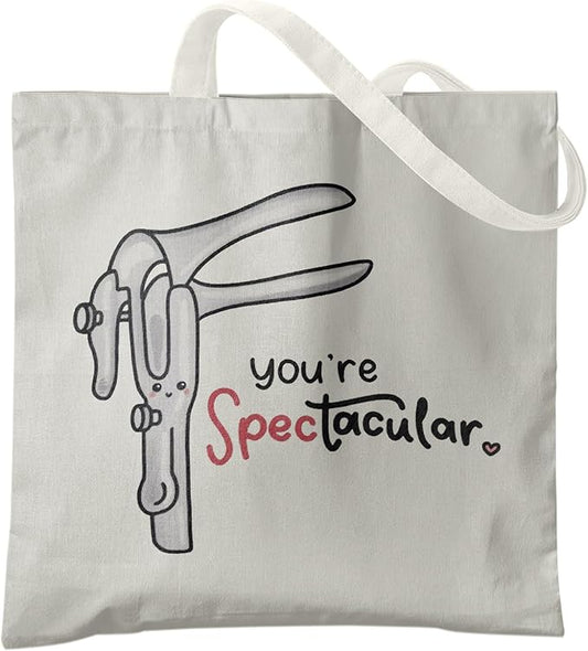 Nurse Canvas Tote Bag for Women,Registered Nurse Appreciation Gifts, Reusable Grocery Shopping Bags