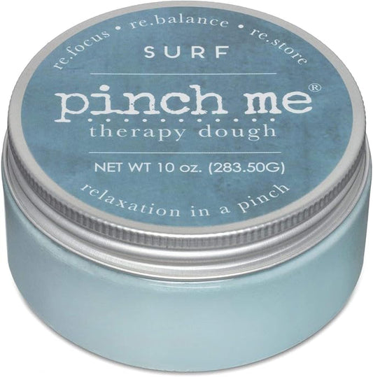 Pinch Me Therapy Dough - Holistic Aromatherapy Stress Relieving Putty - 10 Ounce Surf Scent