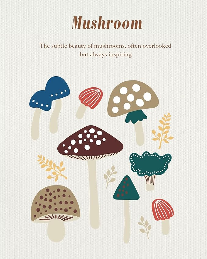 Aesthetic Tote Bag for Girls - with Magnetic Buckle and Zipper Inner Pocket for Women Lady Canvas Cotton Tote Bag