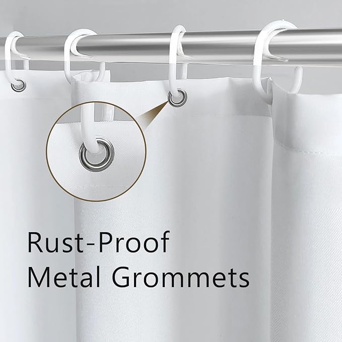 Black Boho Shower Curtain 60Wx72H Modern Bohemian Abstract Brown Tan Mid Century Gold Leaves Plant Botanical Arch Bathroom Decor Minimalist Geometric Bath Curtain Fabric Polyester 12 Pack Hooks