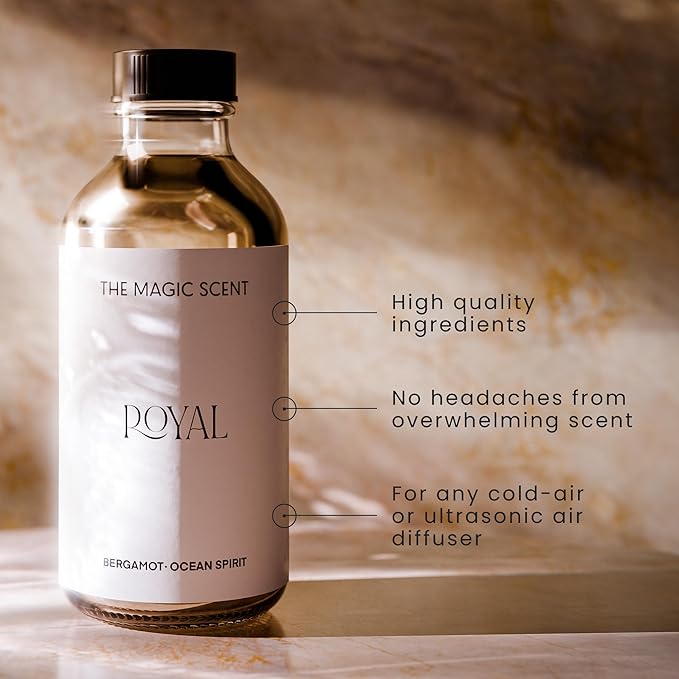 Royal Hotel Diffuser Oil - Cold-Air & Ultrasonic Scented Oils for Diffuser Inspired by The Ritz Hotel, London - Essential Oils for Diffusers Aromatherapy (500 ml)