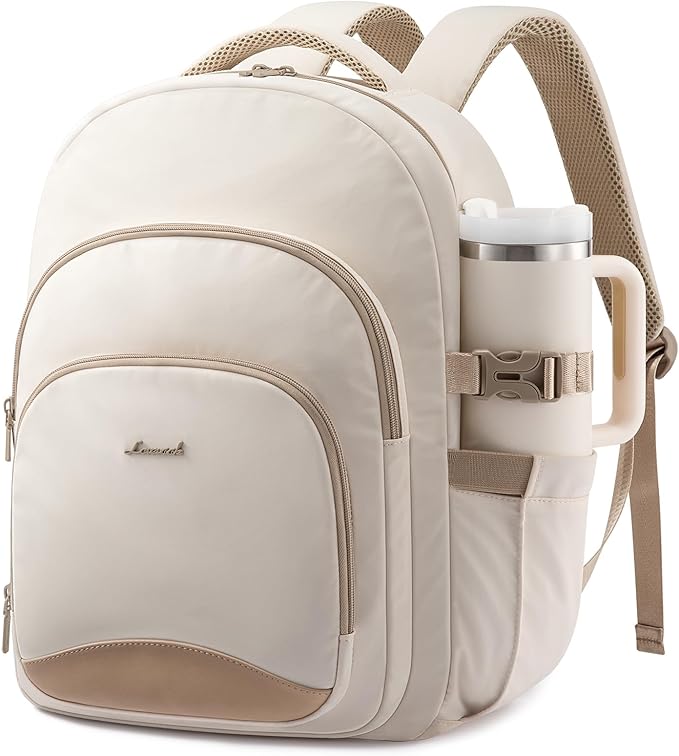 LOVEVOOK Laptop Backpack for Women, 15.6-Inch Work Backpack, Back to School Bookbag for College Student Teen Girls, Casual Personal Item Travel Bag Business Computer Daypack for Teacher Nurse, Gift