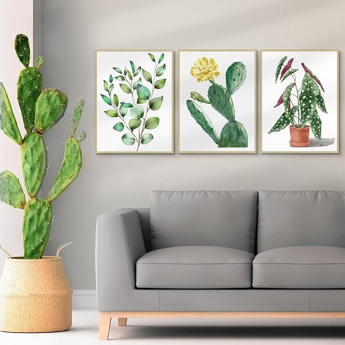 Golden State Art 18x24 Picture Frame 3 Pack - Aluminum Frames with 16x20 Removable Mats & Real Glass, Display 18x24 Posters or 16x20 Photos - Gold Gallery Wall Frames for Home Office Decor