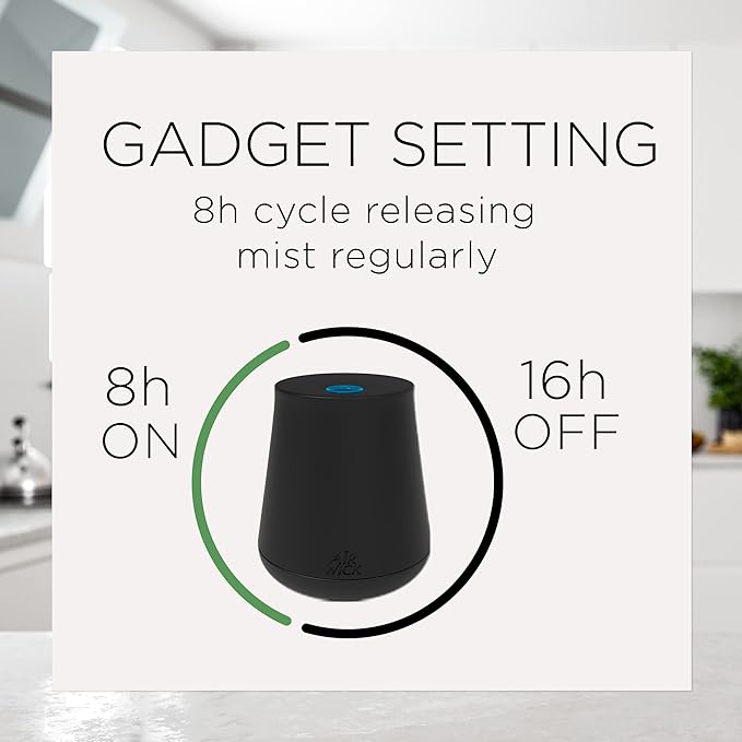 Air Wick Essential Mist Refill, 1 ct, Blue Agave and Bamboo, Essential Oils Diffuser, Air Freshener