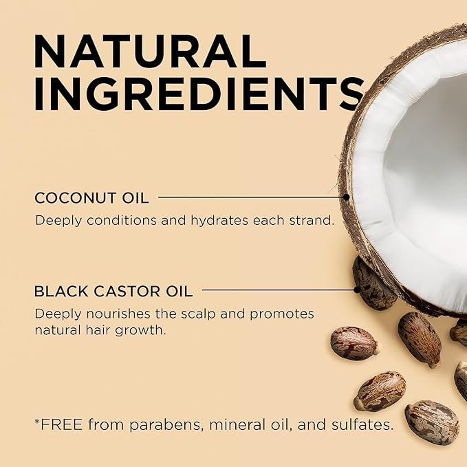 African Pride Black Castor Miracle Extra Hold Braid, Loc, Twist Gel - Extreme Hold Braiding Hair Gel, Edge Control & Tames Frizz, No Flake | Natural Ingredients, Coconut Oil | 8oz