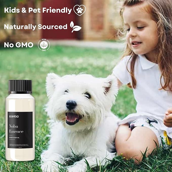 Hotel Diffuser Oil Inspired by The Nobu Hotel - 120 mL 4.06 fl oz - Essential Oil Blend Jasmine, Lilly, Sandalwood & Fresh Citrus for Aromatherapy Diffusers - Nobu Essence