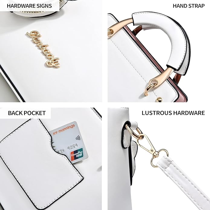 Xiaoyu Fashion Purses and Handbags for Women Ladies Crossbody Bags Top Handle Satchel Shoulder Bags Small Totes