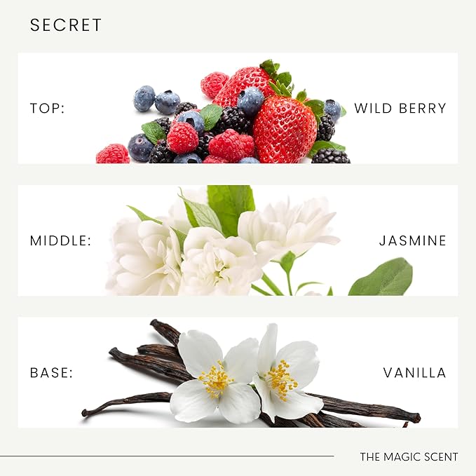 Secret Diffuser Oil - Hotel & Home Luxury Scents - Diffuser Oil Scents for Home Designed for Use in All Diffusers - 8.5 fl oz, 250 mL