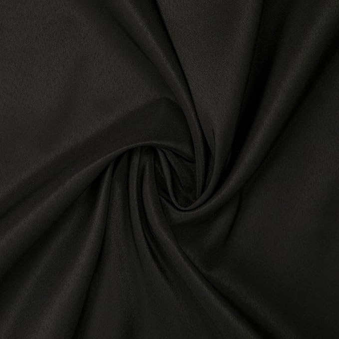 Gee Di Moda Rectangle Tablecloth - 70 x 120 Inch Black Table Cloth for 6 or 8 Foot Rectangle Table - Heavy Duty Washable Fabric - for Buffet Table, Holiday Party, Dinner, Wedding & Baby Shower