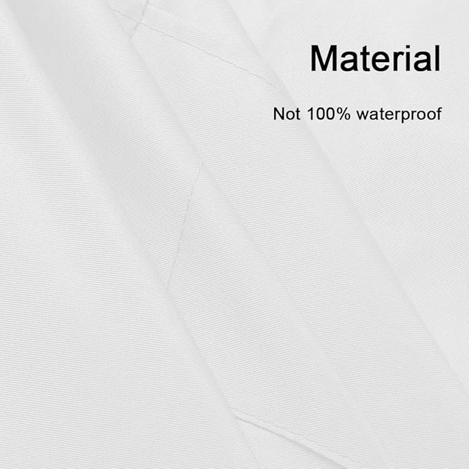 Total 6PCS White Apron for Women Adult Unisex Plain Color Bib aprons with 2 Front Pockets Washable Chef Aprons for Cooking Baking Kitchen Restaurant Crafting