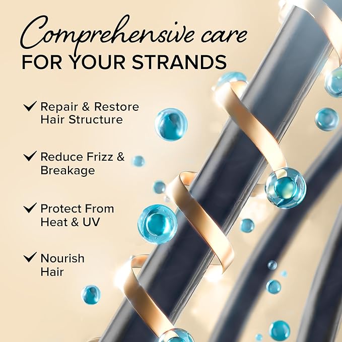 MAREE Hair Vitamins - Hair Oil for Frizzy - Keratin Styling Capsules 2 PACK with Jojoba & Argan Oil - Anti Frizz Serum for Women - Frizzy, Damaged, Dry - Sérum Gotas & Aceite Para el Cabello