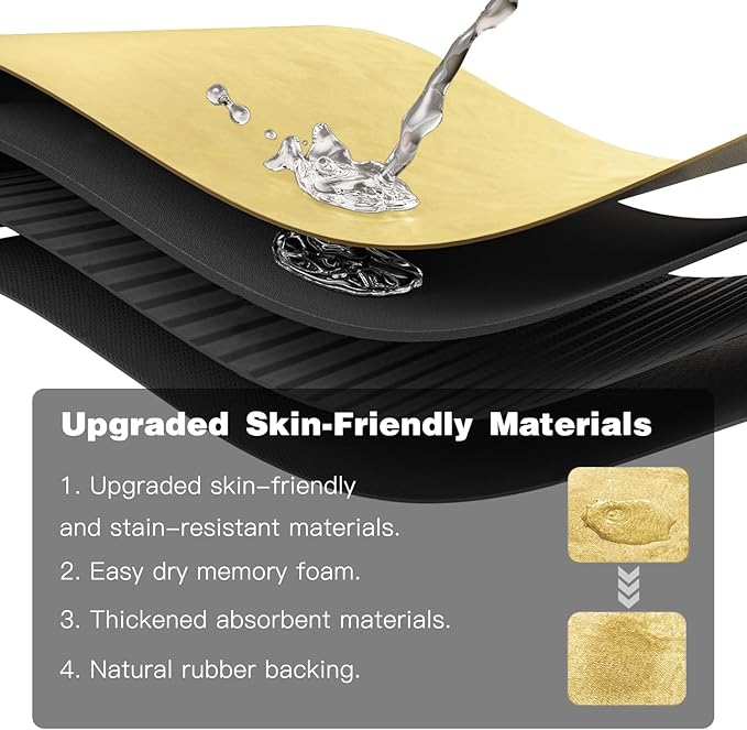 Toilet Rug, Thin Toilet Rugs U Shaped Washable Non Slip Absorbent Quick Dry Low Pile Toilet Mat, 20"x24" U Shape Light Yellow