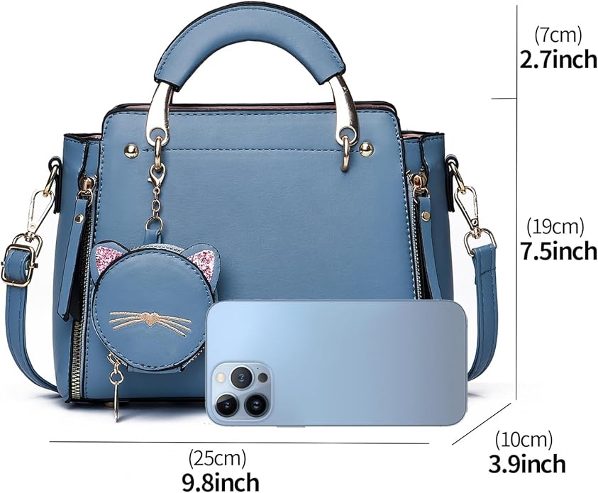 Xiaoyu Fashion Purses and Handbags for Women Ladies Crossbody Bags Top Handle Satchel Shoulder Bags Small Totes