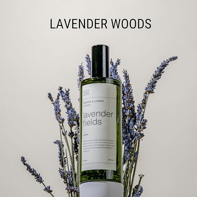 Craft & Kin Lavender Room Spray for Bedding, 6.76 oz, Pillow Spray, Long-Lasting Room Freshener, Soothing Aroma Mist for Home & Washroom