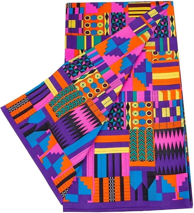 African Fabric 6 Yard Ankara Fabric Tribal Print Fabric Dashiki Long Skirts