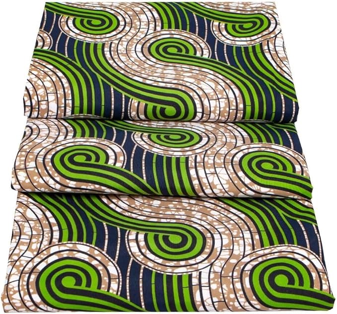 African Fabric 6 Yard Printed Wax Cloth African Ankara Fabric for Party Dress