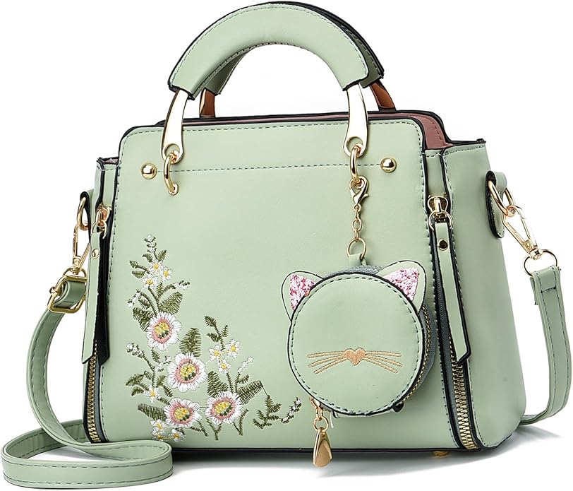 Xiaoyu Fashion Purses and Handbags for Women Ladies Crossbody Bags Top Handle Satchel Shoulder Bags Small Totes