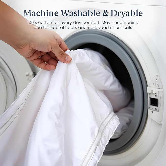 Ella Jayne Duvet Cover Queen Size (3 Pieces), 100% Cotton Percale, Full/Queen, Soft, Breathable & Lightweight, Including Duvet Cover (1 Piece) 90 x 90 Inches with 2 Pillow Shams (Silver Design)