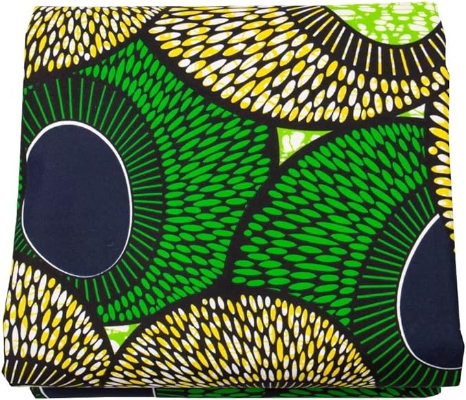 African Fabric 6 Yard Printed Wax Cloth African Ankara Fabric for Party Dress A70