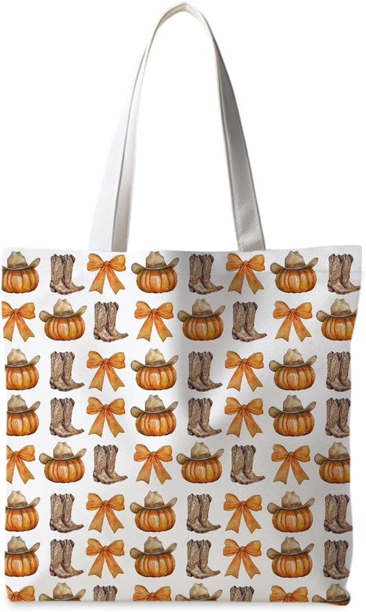 Halloween Tote Bag, Halloween Gifts for Women, Horror Tote Bag, Reusable Grocery Bags Shopping Bags