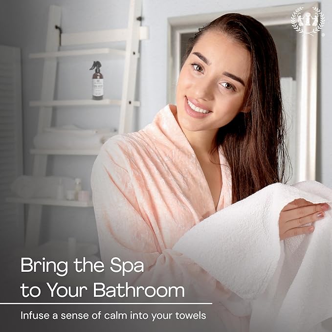 Muse Apothecary Linen Ritual - Aromatic, Soothing, and Relaxing Linen Mist, Laundry and Fabric Spray - Infused with Natural Aromatherapy Essential Oils - 4 oz, Amber Cashmere, 2 Pack