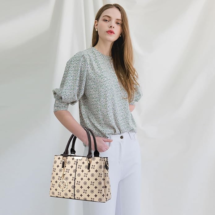 KURGOOL Women Purses and Handbags Top Handle Satchel Shoulder Bags Messenger Tote Bag for Ladie