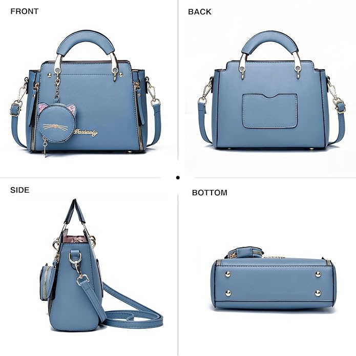 Xiaoyu Fashion Purses and Handbags for Women Ladies Crossbody Bags Top Handle Satchel Shoulder Bags Small Totes