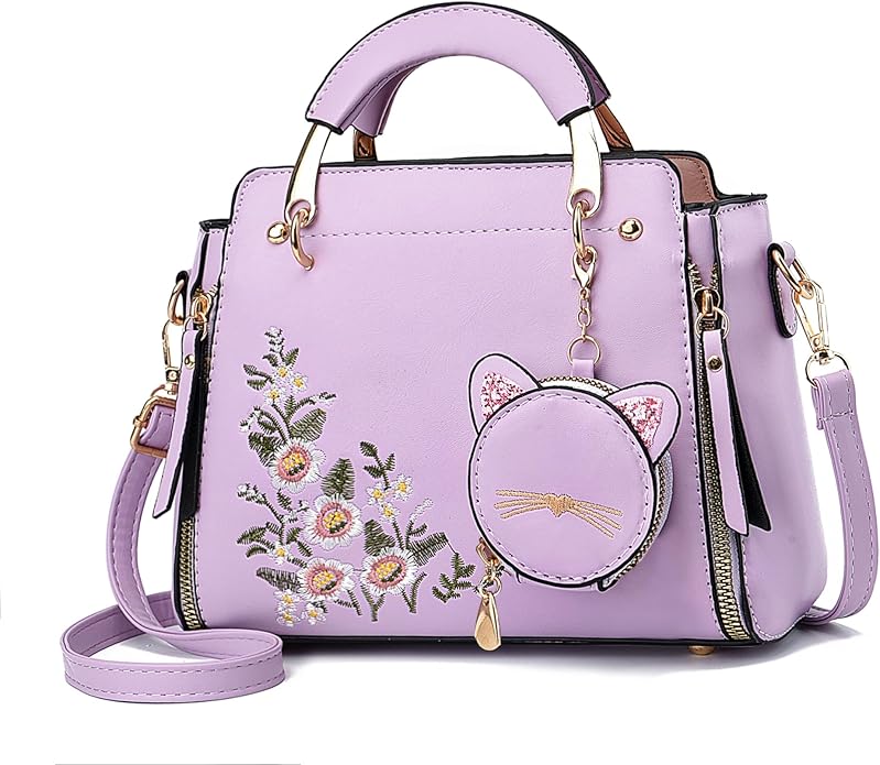 Xiaoyu Fashion Purses and Handbags for Women Ladies Crossbody Bags Top Handle Satchel Shoulder Bags Small Totes