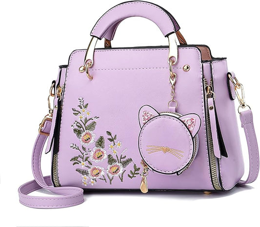 Xiaoyu Fashion Purses and Handbags for Women Ladies Crossbody Bags Top Handle Satchel Shoulder Bags Small Totes