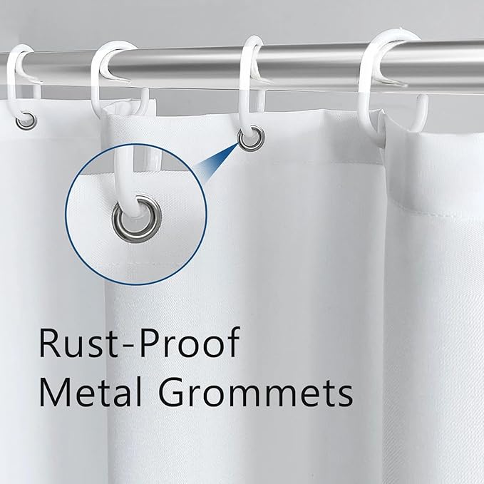 Navy Blue Boho Shower Curtain 72Wx72H Modern Abstract Bohemian Blue Gold Leaves Orange Minimalist Mid Century Plant Bathroom Decor Neutral Geometric Bath Curtain Fabric Polyester 12 Pack Hooks