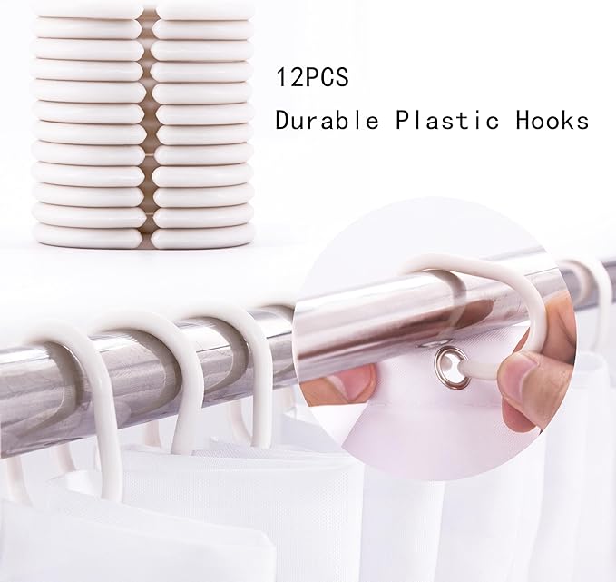 Bohemian Bathroom Curtain Colorful Boho Floral Print Beautiful Bright Polyester Fabric Cloth Shower Curtain for Bathroom Decoration, 72"x72"