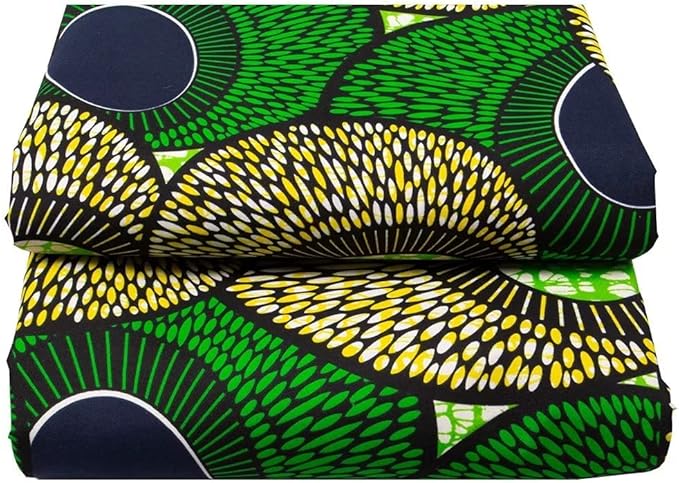African Fabric 6 Yard Printed Wax Cloth African Ankara Fabric for Party Dress A70