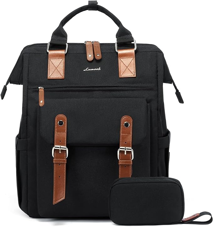 LOVEVOOK Extra Large Travel Laptop Backpack for Women, 18 Inch Computer Backpack Work Commuter Business Trip Weekender Carry on Backpack with Luggage Sleeve, Teacher Doctor Nurse Bags College Daypack