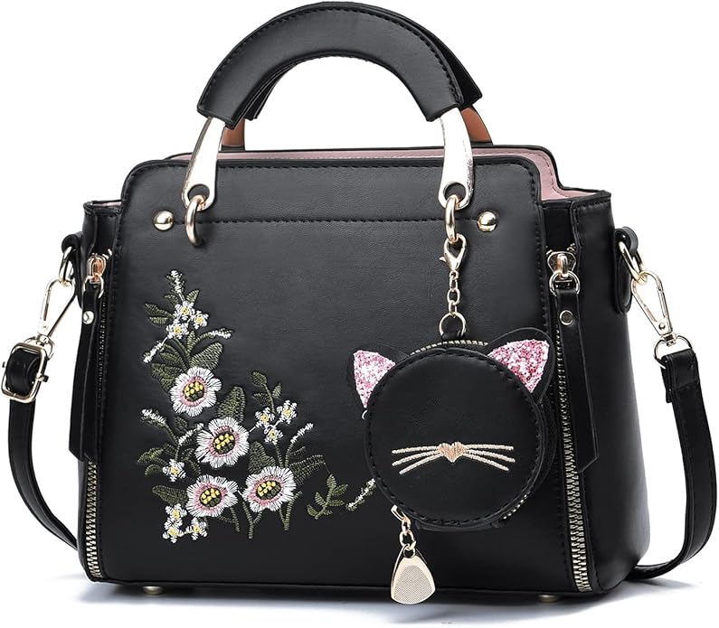 Xiaoyu Fashion Purses and Handbags for Women Ladies Crossbody Bags Top Handle Satchel Shoulder Bags Small Totes