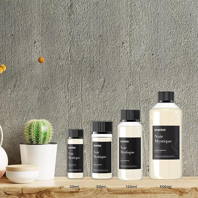 Hotel Diffuser Oil Inspired by The Edition Hotel Scent-50 mL 1.69 fl oz-Essential Oil Blend Rose, Lemon and Musk Notes for Aromatherapy Ultrasonic & Cold Diffusers-Noir Mystique, Mothers Day Gift