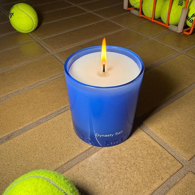 Boy Smells Dynasty Salt Cotton Candle - 8.5 oz Luxury Candle with Pink Pepper, Cotton Accord, and Musk - Cotton Wick - Up to 50-Hour Burn - Cotton Wick